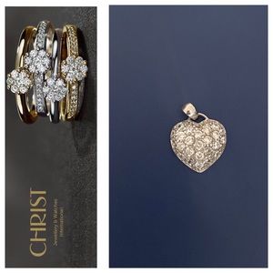 💙NWOB Swarovski & Christ - (Swiss German Jewelry)